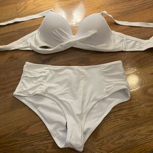 White Bikini Bathing Suit